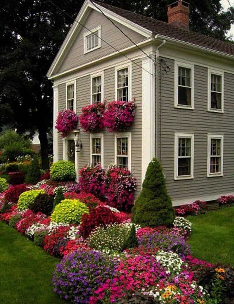Beautiful, luxury front yard landscaping ideas