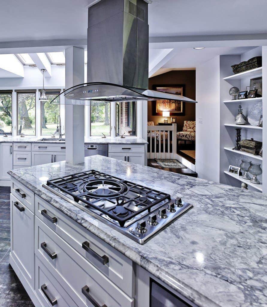 High end luxury kitchen with top of the line appliances 
