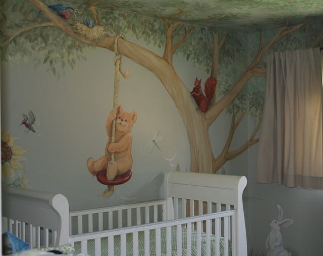 Winnie the pooh nursery theme