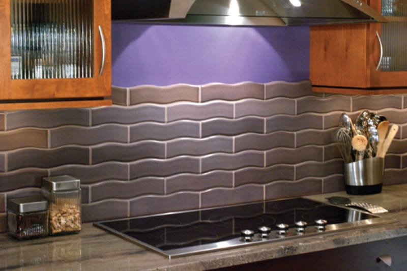 ceramic tile kitchen design idea backsplash