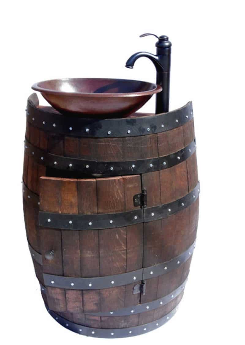 barrel-wine-vanity-rustic