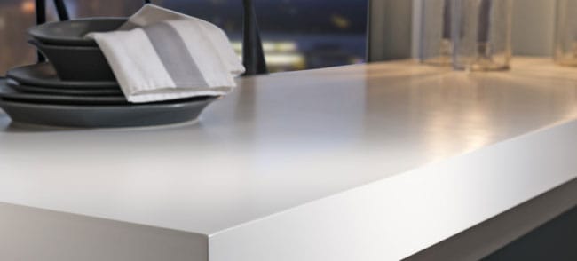 solid surface countertop kitchen