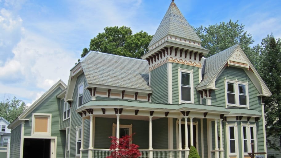 victorian home with beautiful trim work