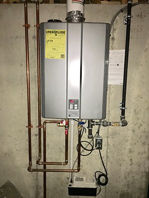 Tankless water heater cost